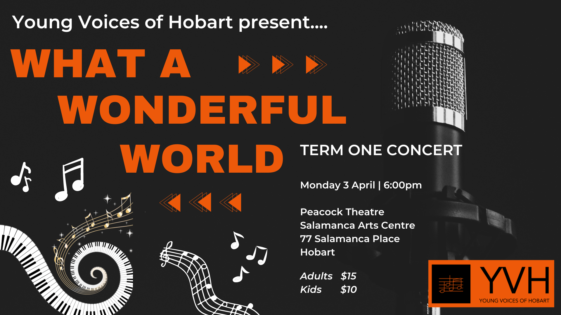 Term 1 Concert - now on sale!